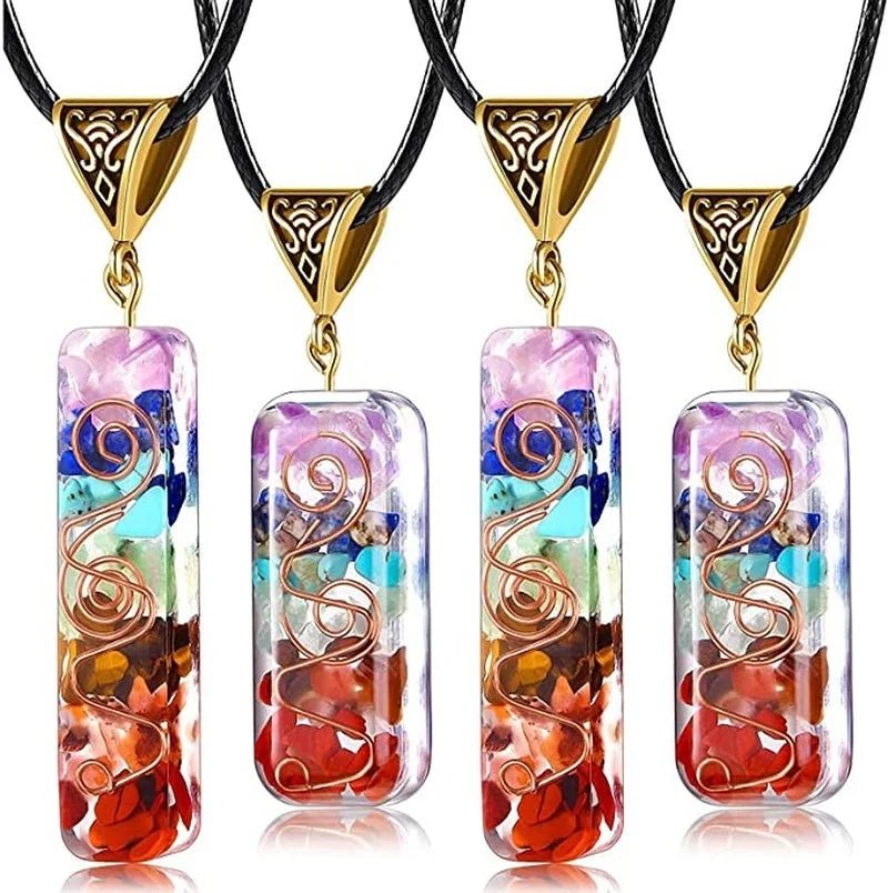 Reiki Healing Energy Crystal Pendants - ALOE WINGS STORE