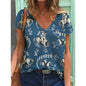 Western Ethnic Styles V-Neck T-Shirts Collecton (S-3XL) - ALOE WINGS STORE