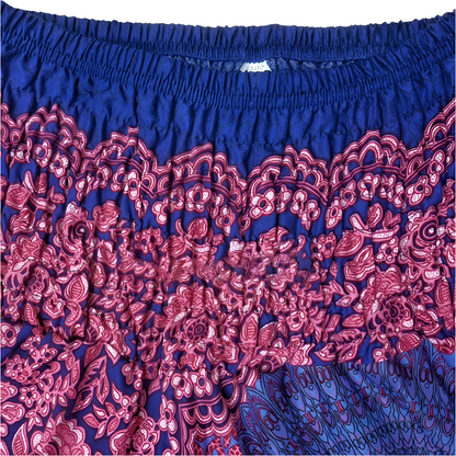 Women's Boho Floral Maxi Skirts – Beachwear, Elastic Waist, Halter Bandage Style - ALOE WINGS STORE