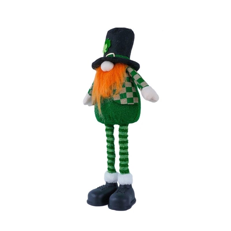 Long stretchable Fabric Irish Legs Gnomes with black boots - ALOE WINGS STORE