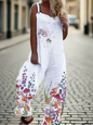 3.Retro Rebel Floral Jumpsuit – Strappy Street Style Romper Collection - ALOE WINGS STORE