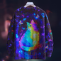 Unisex Vintage Cat Art Print Sweaters (XS-7XL) - ALOE WINGS STORE