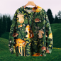 Unisex Casual Sweater with 3D Cat Oil Painting Designs - ALOE WINGS STORE