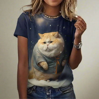 Cute Animal Animation Casual Unisex T-shirts (S-5XL) - ALOE WINGS STORE