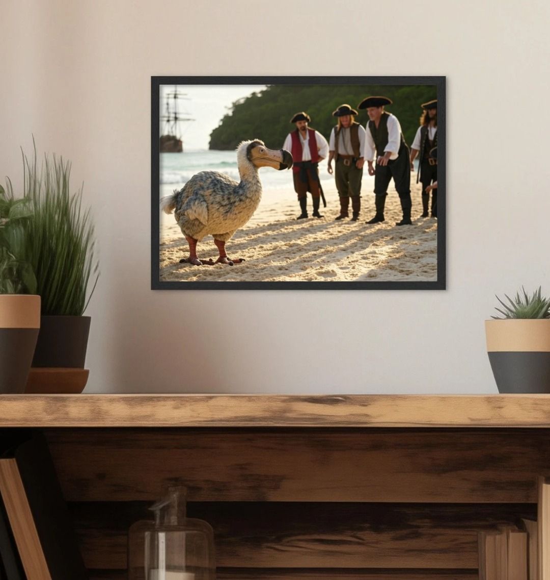 Greetings From Dodo Bird Portrait - ALOE WINGS STORE