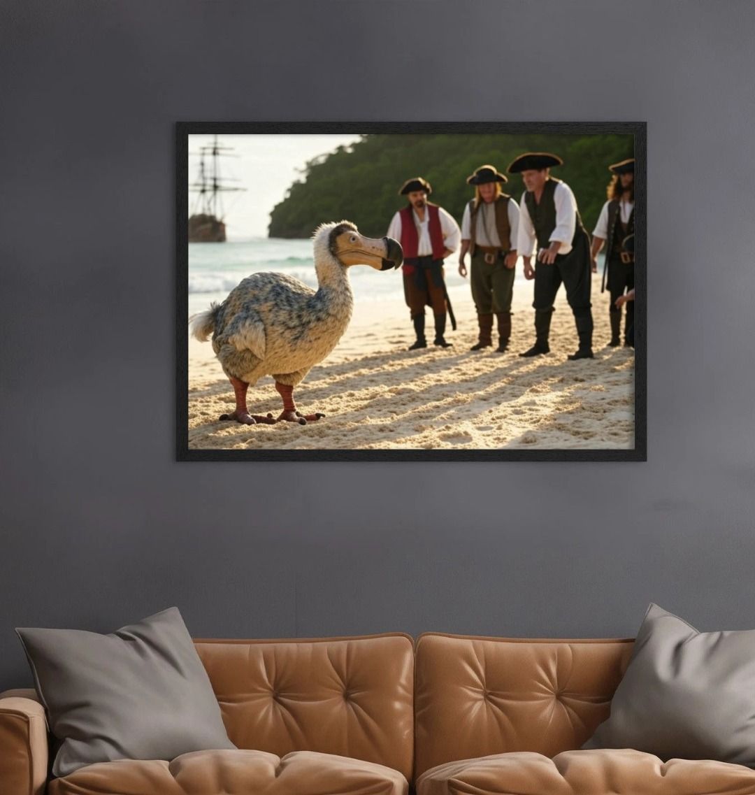 Greetings From Dodo Bird Portrait - ALOE WINGS STORE
