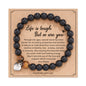 Beaded Gemstone Bracelet With Gift Card SELECTION - ALOE WINGS STORE