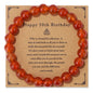 Natural Stone Beaded Bracelet For Birthday SELECTION - ALOE WINGS STORE