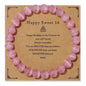 Natural Stone Beaded Bracelet For Birthday SELECTION - ALOE WINGS STORE