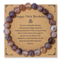 Natural Stone Beaded Bracelet For Birthday SELECTION - ALOE WINGS STORE