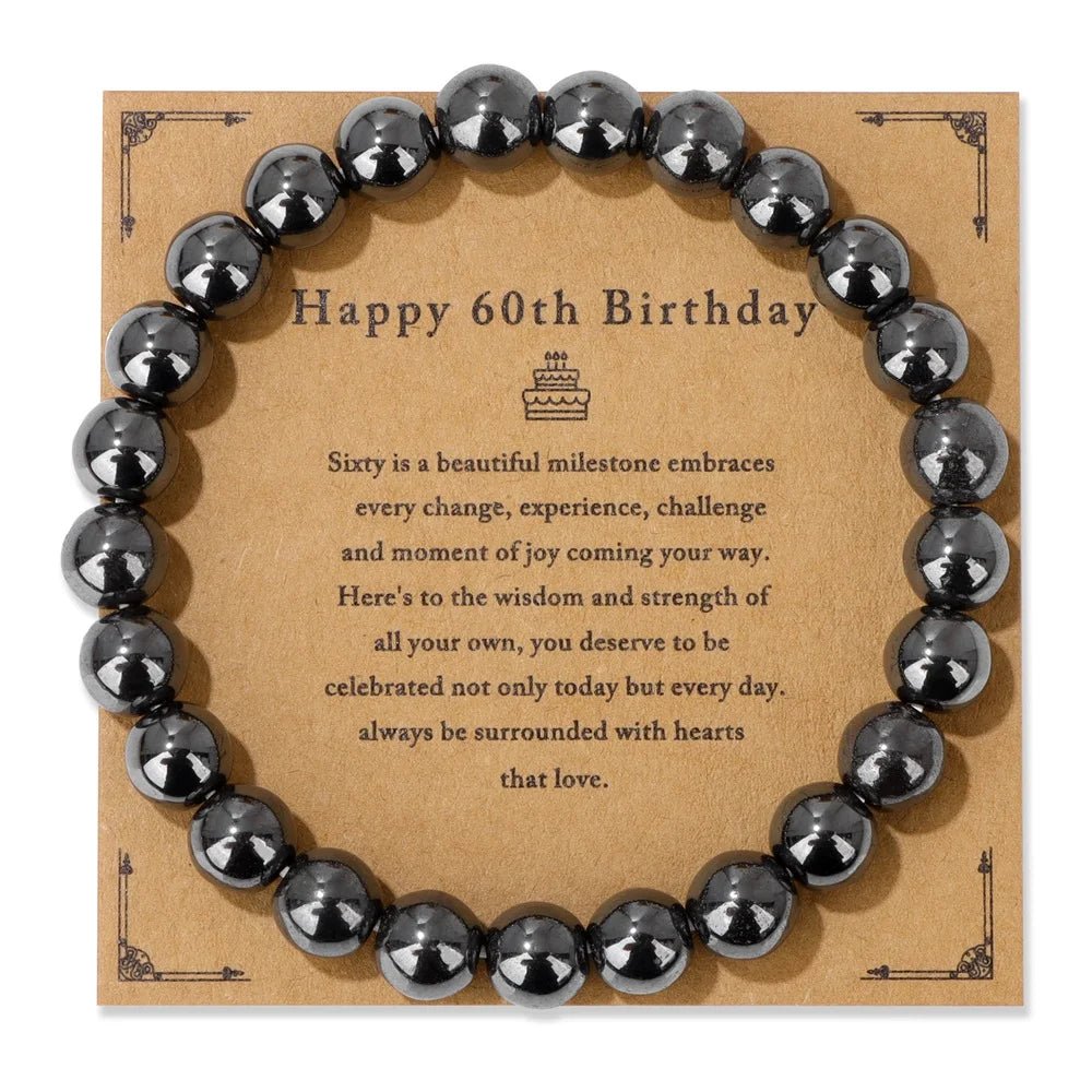 Natural Stone Beaded Bracelet For Birthday SELECTION - ALOE WINGS STORE