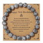 Natural Stone Beaded Bracelet For Birthday SELECTION - ALOE WINGS STORE