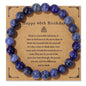 Natural Stone Beaded Bracelet For Birthday SELECTION - ALOE WINGS STORE