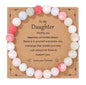 Natural Stone Bead Bracelet With Information Card SELECTION-ALOE WINGS STORE