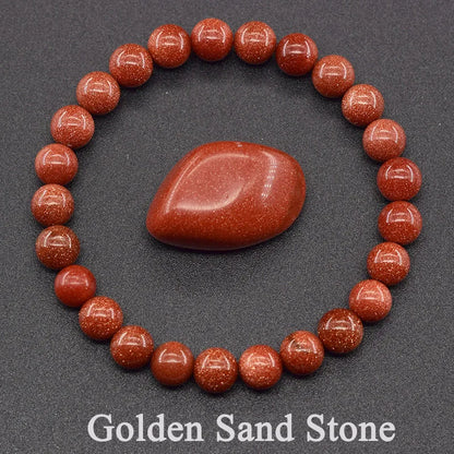 Geniune Natural Epidote Zoisite Stone & Other Semi-Precious Stones Bead Bracelet Quartz [SELECTION]-ALOE WINGS STORE