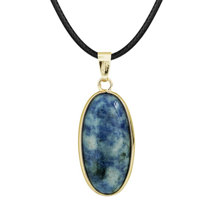 Oblong Gemstones Pendant SELECTION - ALOE WINGS STORE