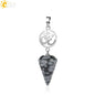 Om Hindu Healing Natural Stone PENDANT SELECTION - ALOE WINGS STORE