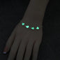 Luminous 'Glow In The Dark' Night Sky and Other Patterns Natural Volcanic Stone Bracelets SELECTION-ALOE WINGS STORE