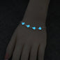 Luminous 'Glow In The Dark' Night Sky and Other Patterns Natural Volcanic Stone Bracelets SELECTION - ALOE WINGS STORE