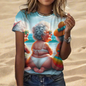 1.Granny Animation Designs T-Shirts (S - 3XL) - ALOE WINGS STORE
