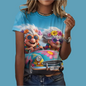 1.Granny Animation Designs T-Shirts (S - 3XL) - ALOE WINGS STORE