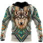 🐾Native Indian 3D Wolves Hoodies Pullover selection🐾 - Ltd Time Only! - ALOE WINGS STORE