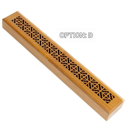 Bamboo Incense Stick HolderBamboo Burner Ash Box (Selection) - ALOE WINGS STORE