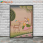 Ethnic Indian Rajasthani Princess Wall Hanging [SELECTION] - ALOE WINGS STORE
