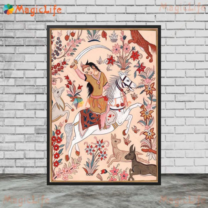 Ethnic Indian Rajasthani Princess Wall Hanging [SELECTION] - ALOE WINGS STORE