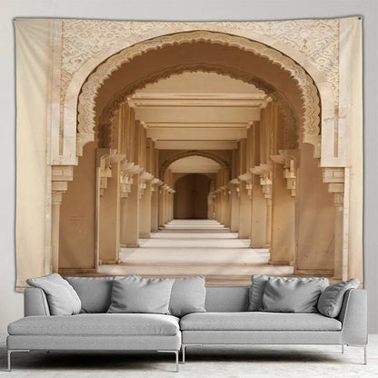 Islamic Architectural Wall Hanging Tapestry SELECTION - ALOE WINGS STORE