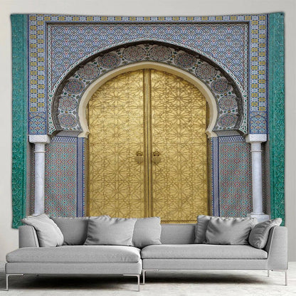 Islamic Architectural Wall Hanging Tapestry SELECTION - ALOE WINGS STORE