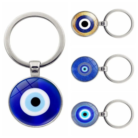 Turkish  Evil Eye Protection Key Chain SELECTION - ALOE WINGS STORE