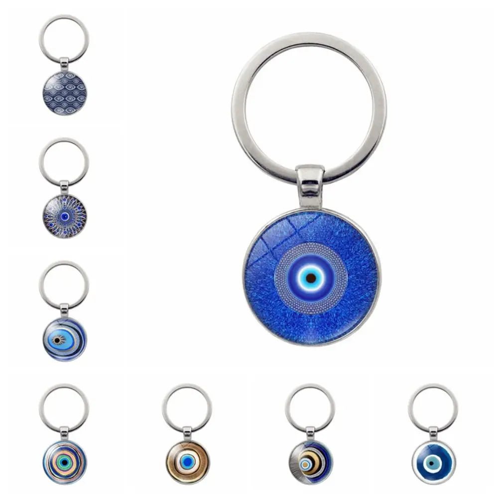 Turkish  Evil Eye Protection Key Chain SELECTION - ALOE WINGS STORE