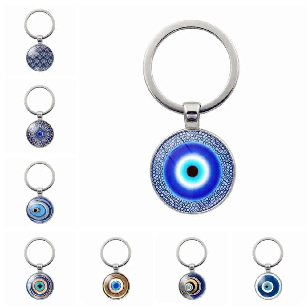 Turkish  Evil Eye Protection Key Chain SELECTION - ALOE WINGS STORE