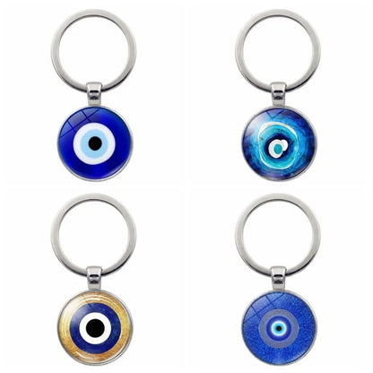Turkish  Evil Eye Protection Key Chain SELECTION - ALOE WINGS STORE
