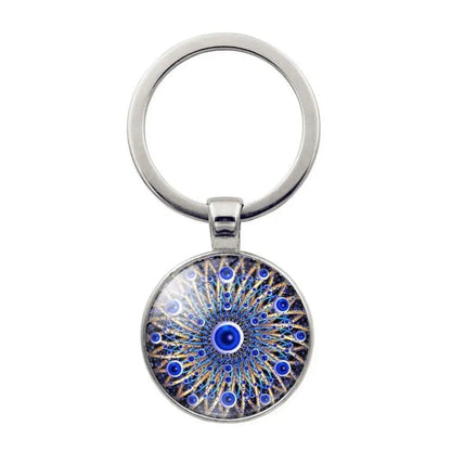 Turkish  Evil Eye Protection Key Chain SELECTION - ALOE WINGS STORE