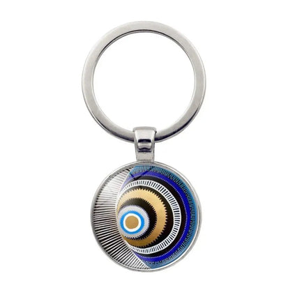 Turkish  Evil Eye Protection Key Chain SELECTION - ALOE WINGS STORE
