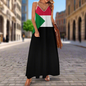 2. Emirates / Palestine coloured Long Dress Collection - ALOE WINGS STORE