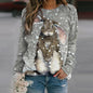 Cute Rabbit Women's O-Neck Sweatshirt Collection - Ltd Time Only! - ALOE WINGS STORE