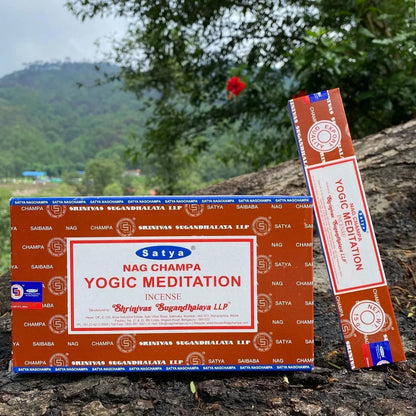 Box Of Satya Handmade Indian Incense Sticks (12 packets in a Large Box) SELECTION - ALOE WINGS STORE