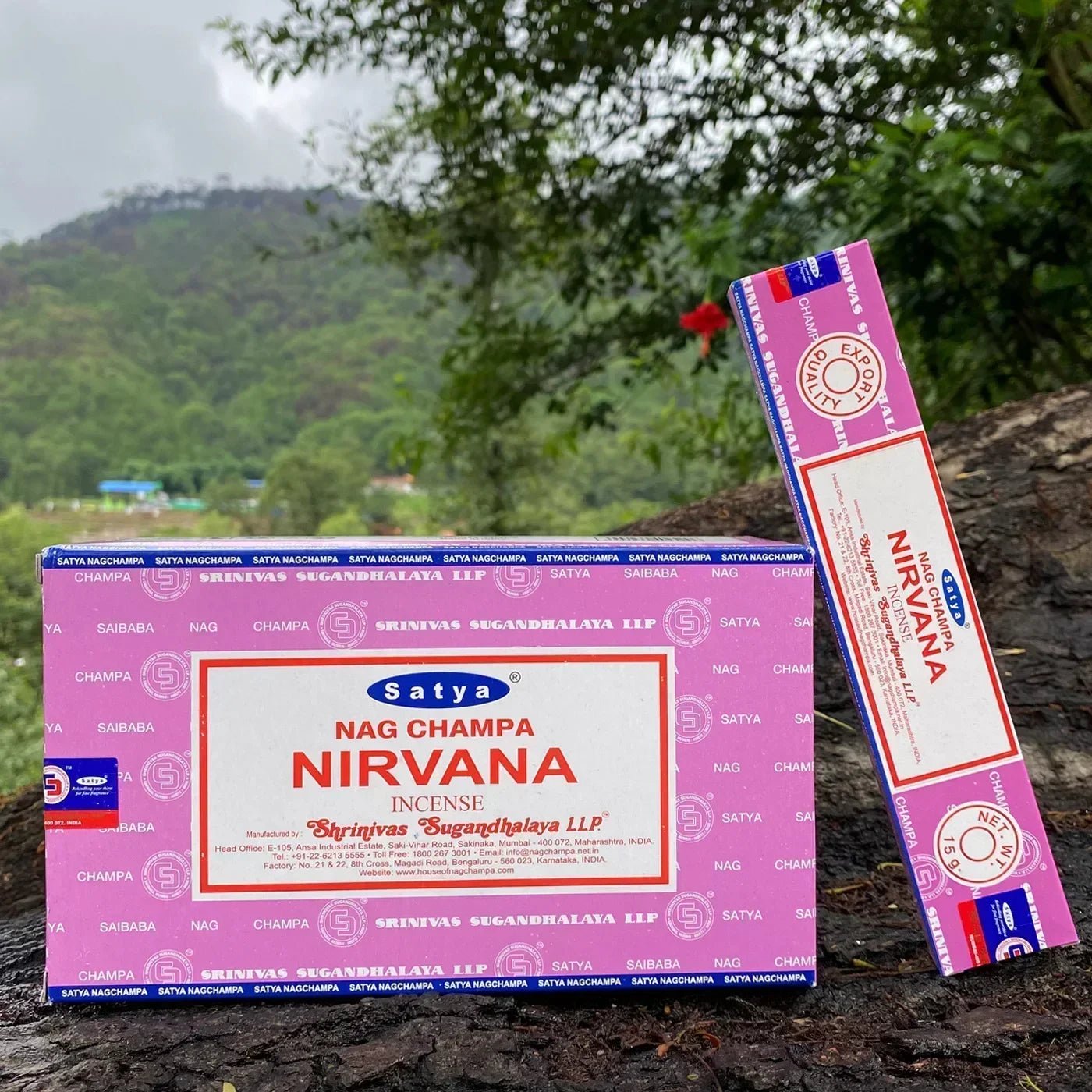 Box Of Satya Handmade Indian Incense Sticks (12 packets in a Large Box) SELECTION - ALOE WINGS STORE