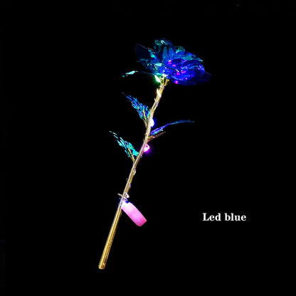 LED 24K Foil Plated Roses - ALOE WINGS STORE
