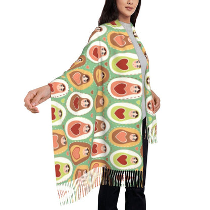 Matryoshka Doll Shawls