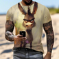 Men’s 3D Printed Funny Animal T-Shirt Collection - ALOE WINGS STORE