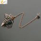 Metal Pendulum for Dowsing SELECTION - ALOE WINGS STORE