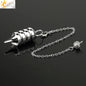 Metal Pendulum for Dowsing SELECTION - ALOE WINGS STORE