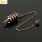 Metal Pendulum for Dowsing SELECTION - ALOE WINGS STORE