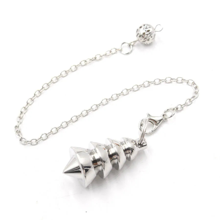 Metal Pendulum for Dowsing SELECTION-ALOE WINGS STORE