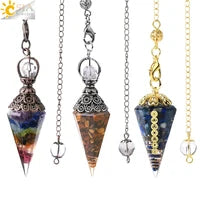 Metal Pendulum for Dowsing SELECTION-ALOE WINGS STORE