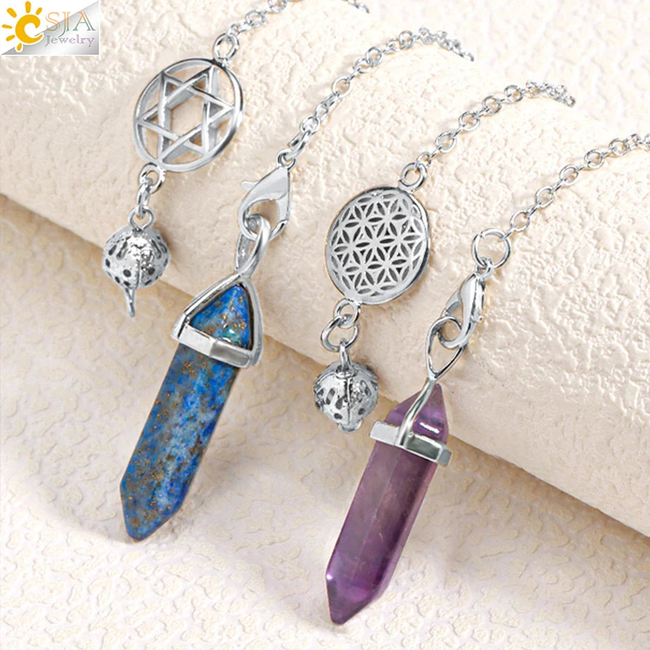 Metal Pendulum for Dowsing SELECTION-ALOE WINGS STORE